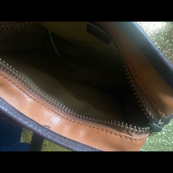 MADEWELL ALL-WEATHER LEATHER PUMPKIN BROWN CAMERA CROSSBODY Bag LMTD RARE LOVELY - Picture 8 of 15